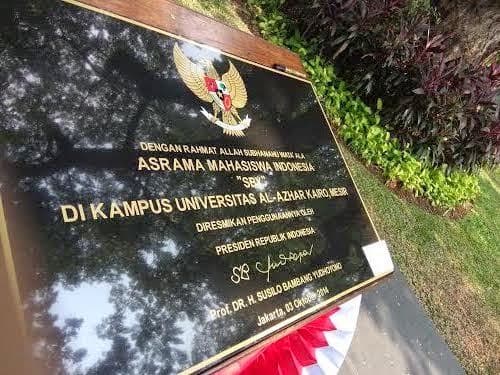 Hari Ini Asrama Mahasiswa Indonesia Diresmikan oleh Presiden